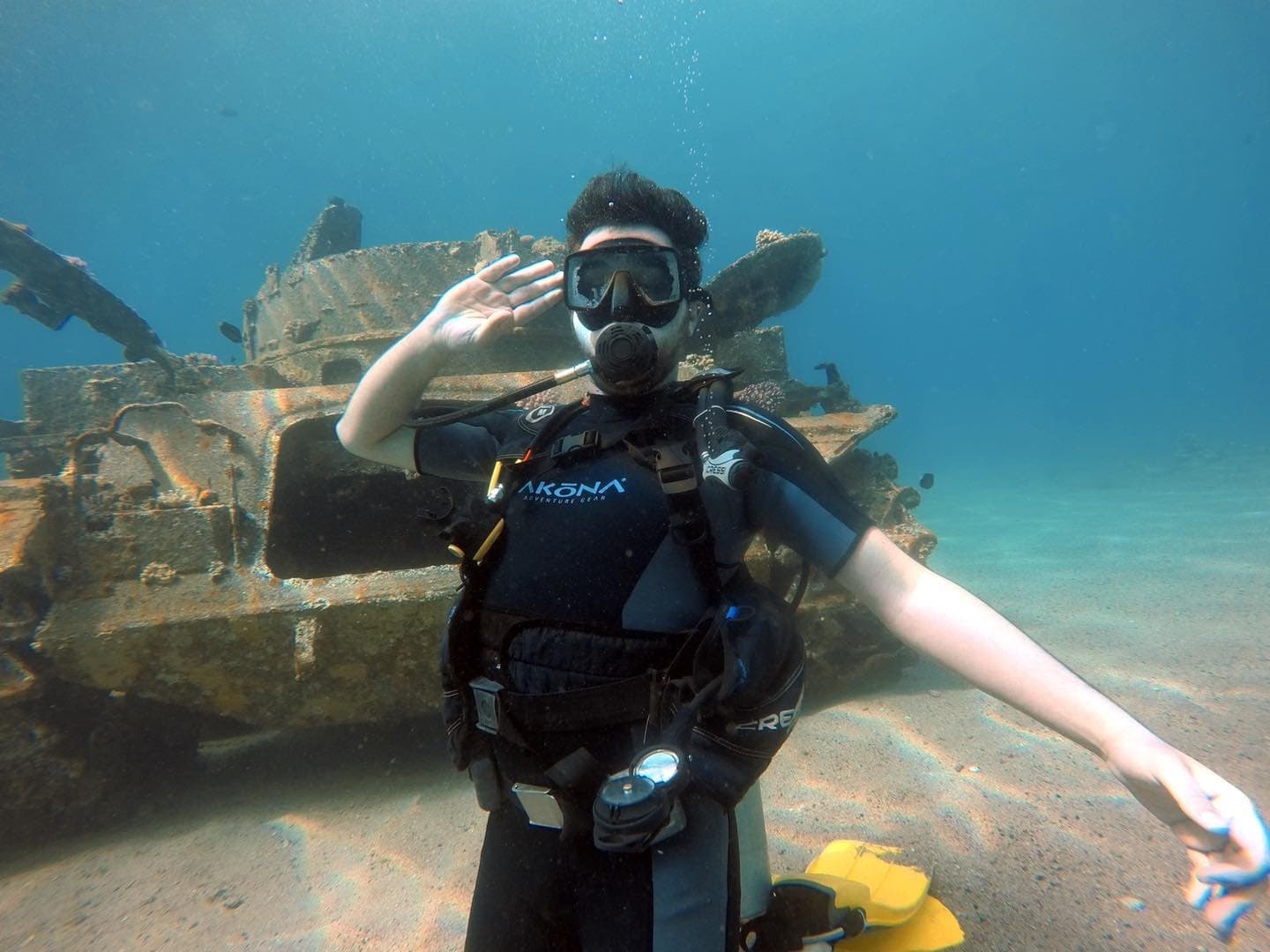 Scuba Diving in Aqaba — Coral Garden